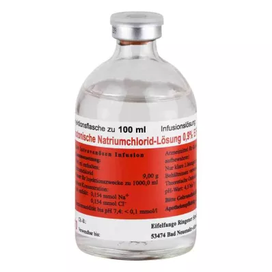 ISOTONISCHE Soluzione di NaCl 0,9% Eifelfango, 20X100 ml ISOTONISCHE Soluzione di NaCl 0,9% Eifelfango, 20X100 ml