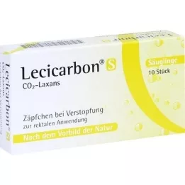 LECICARBON S CO2 Laxans Supposte, 10 pz