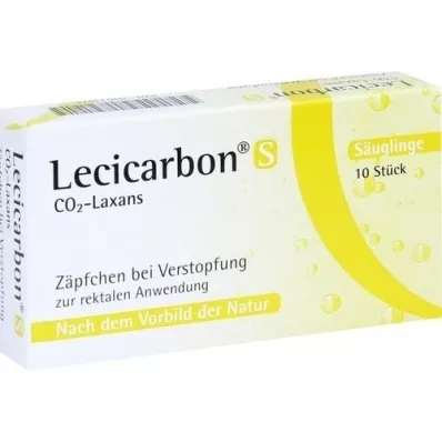 LECICARBON S CO2 Laxans Supposte, 10 pz