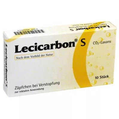 LECICARBON S CO2 Laxans Supposte, 10 pz