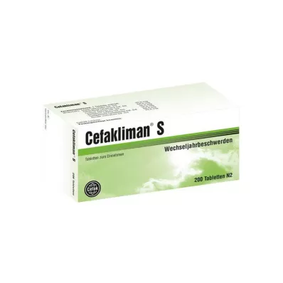 Cefakliman S compresse, 200 pz Cefakliman S compresse, 200 pz