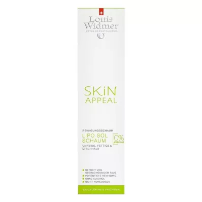 WIDMER Skin Appeal Lipo Sol Foam non profumato, 150 ml