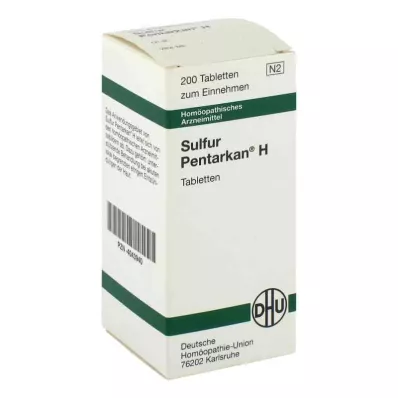 SULFUR PENTARKAN Compresse H, 200 pz