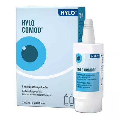 HYLO COMOD Collirio, 2X10 ml HYLO COMOD Collirio, 2X10 ml