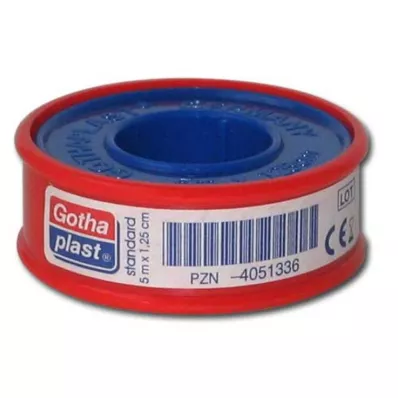 GOTHAPLAST Supporto in gesso da incollare.1,25 cmx5 m, 1 pz GOTHAPLAST Supporto in gesso da incollare.1,25 cmx5 m, 1 pz