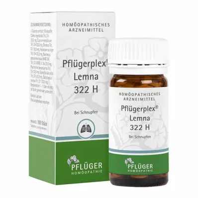 PFLÜGERPLEX compresse di Lemna 322 H, 100 pz