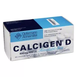 CALCIGEN D 600 mg/400 U.I. Compresse masticabili, 120 pz