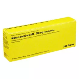 ALPHA LIPONSÄURE AAA fiale per iniezione da 600 mg, 5X50 ml