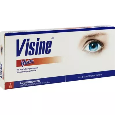 VISINE Yxin ED Pipette monodose, 10X0,5 ml