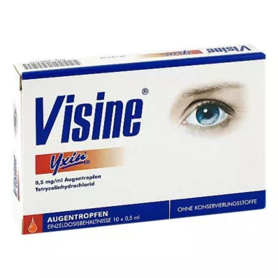 VISINE Yxin ED Pipette monodose, 10X0,5 ml VISINE Yxin ED Pipette monodose, 10X0,5 ml