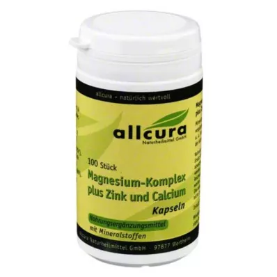 MAGNESIUM KOMPLEX m.Zinco+Calcio in capsule, 100 capsule MAGNESIUM KOMPLEX m.Zinco+Calcio in capsule, 100 capsule
