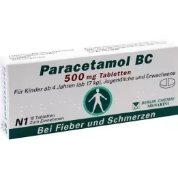 PARACETAMOL BC compresse da 500 mg, 10 pezzi