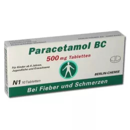 PARACETAMOL BC compresse da 500 mg, 10 pezzi