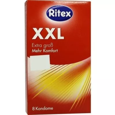 RITEX XXL Preservativi, 8 pezzi
