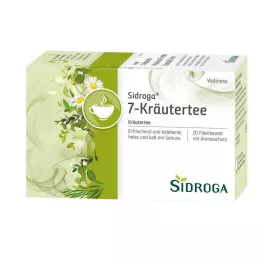 SIDROGA bustina filtro per tisane Wellness 7, 20X2,0 g