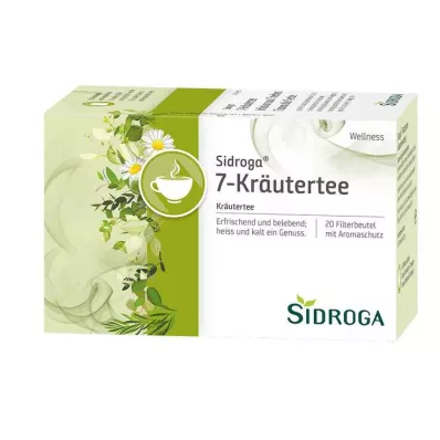 SIDROGA bustina filtro per tisane Wellness 7, 20X2,0 g