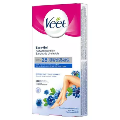 VEET Strisce depilatorie sensibili, 10X2 pz