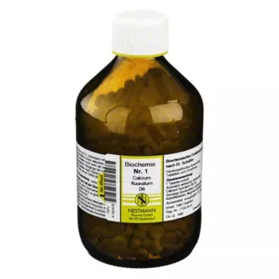 BIOCHEMIE 1 Calcio fluorato D 6 compresse, 1000 pezzi