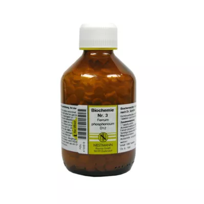 BIOCHEMIE 3 Ferrum phosphoricum D 12 compresse, 1000 pz