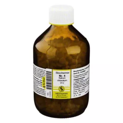 BIOCHEMIE 4 Kalium chloratum D 12 compresse, 1000 pz BIOCHEMIE 4 Kalium chloratum D 12 compresse, 1000 pz