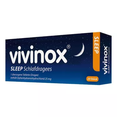 VIVINOX Sleep Sleep pastiglie rivestite, 20 pz