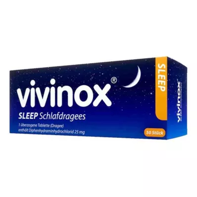 VIVINOX Sleep Sleep pastiglie rivestite, 50 pz