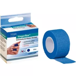 FINGERFLEX 2,5 cmx4,5 m blu senza lattice, 1 pz