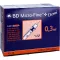 BD MICRO-FINE+ siringa da insulina 0,3 ml U100 0,3x8 mm, 100 pz