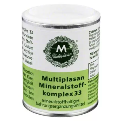 MULTIPLASAN Complesso minerale 33 compresse, 350 pezzi