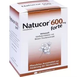 NATUCOR 600 mg forte compresse rivestite con film, 100 pz