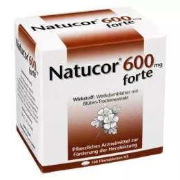 NATUCOR 600 mg forte compresse rivestite con film, 100 pz