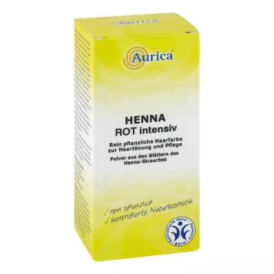 HENNA polvere rossa intensiva, 100 g HENNA polvere rossa intensiva, 100 g