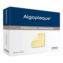 ALGOPLAQUE Medicazione idrocolloide flessibile 10x10 cm, 10 pz