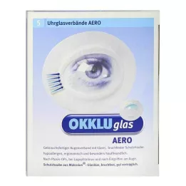 OKKLUGLAS Fascia di vetro per orologi Aero, 5 pezzi