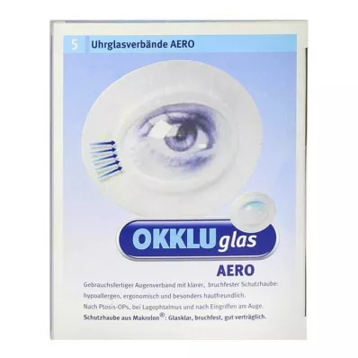 OKKLUGLAS Fascia di vetro per orologi Aero, 5 pezzi OKKLUGLAS Fascia di vetro per orologi Aero, 5 pezzi