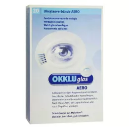 OKKLUGLAS Guarnizione in vetro per orologi Aero, 20 pezzi