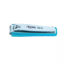 NIPPES Tagliaunghie con raccogliunghie colorato n.556B, 1 pz