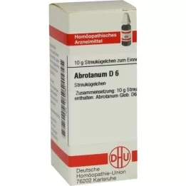 ABROTANUM D 6 globuli, 10 g