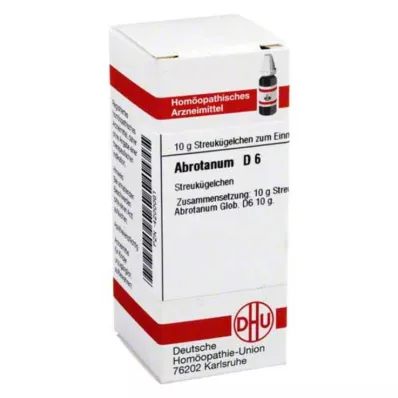 ABROTANUM D 6 globuli, 10 g