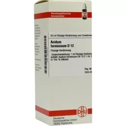 ACIDUM FORMICICUM D 12 Diluizione, 50 ml