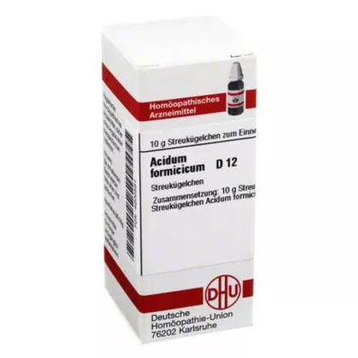 DHU Acidum formicicum D 12 globuli, 10 g