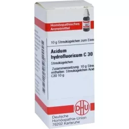 ACIDUM HYDROFLUORICUM C 30 globuli, 10 g