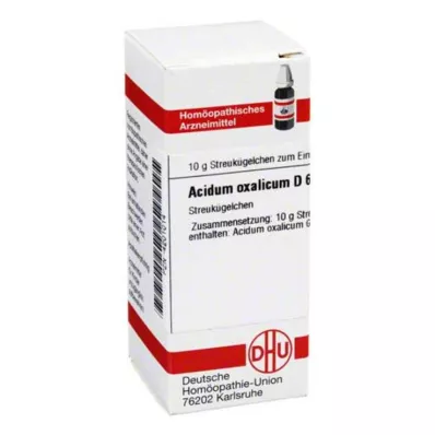 DHU Acidum oxalicum D 6 globuli, 10 g