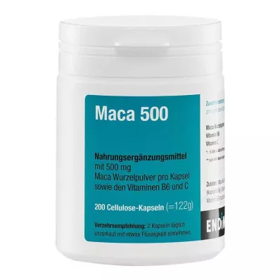 Maca 500 capsule, 200 pezzi
