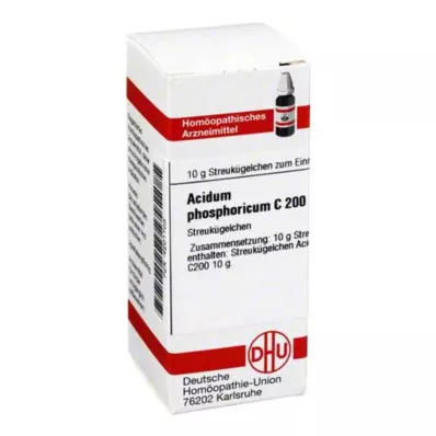 ACIDUM PHOSPHORICUM C 200 globuli, 10 g ACIDUM PHOSPHORICUM C 200 globuli, 10 g