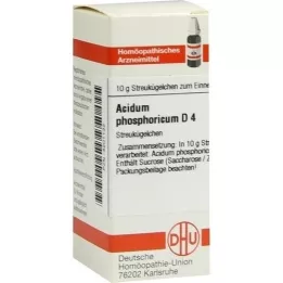 ACIDUM PHOSPHORICUM D 4 globuli, 10 g