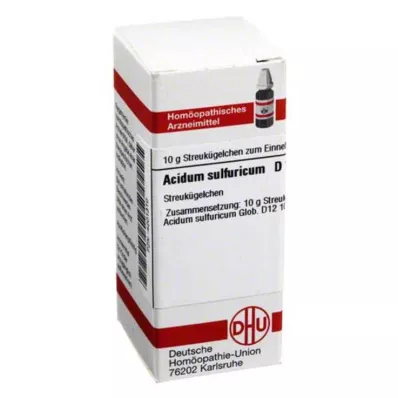 DHU Acidum sulfuricum D 12 globuli, 10 g