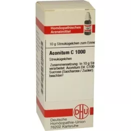 ACONITUM C 1000 globuli, 10 g