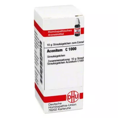 DHU Aconitum C 1000 globuli, 10 g