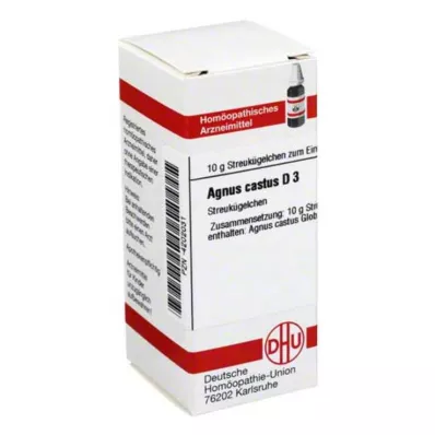AGNUS CASTUS D 3 globuli, 10 g